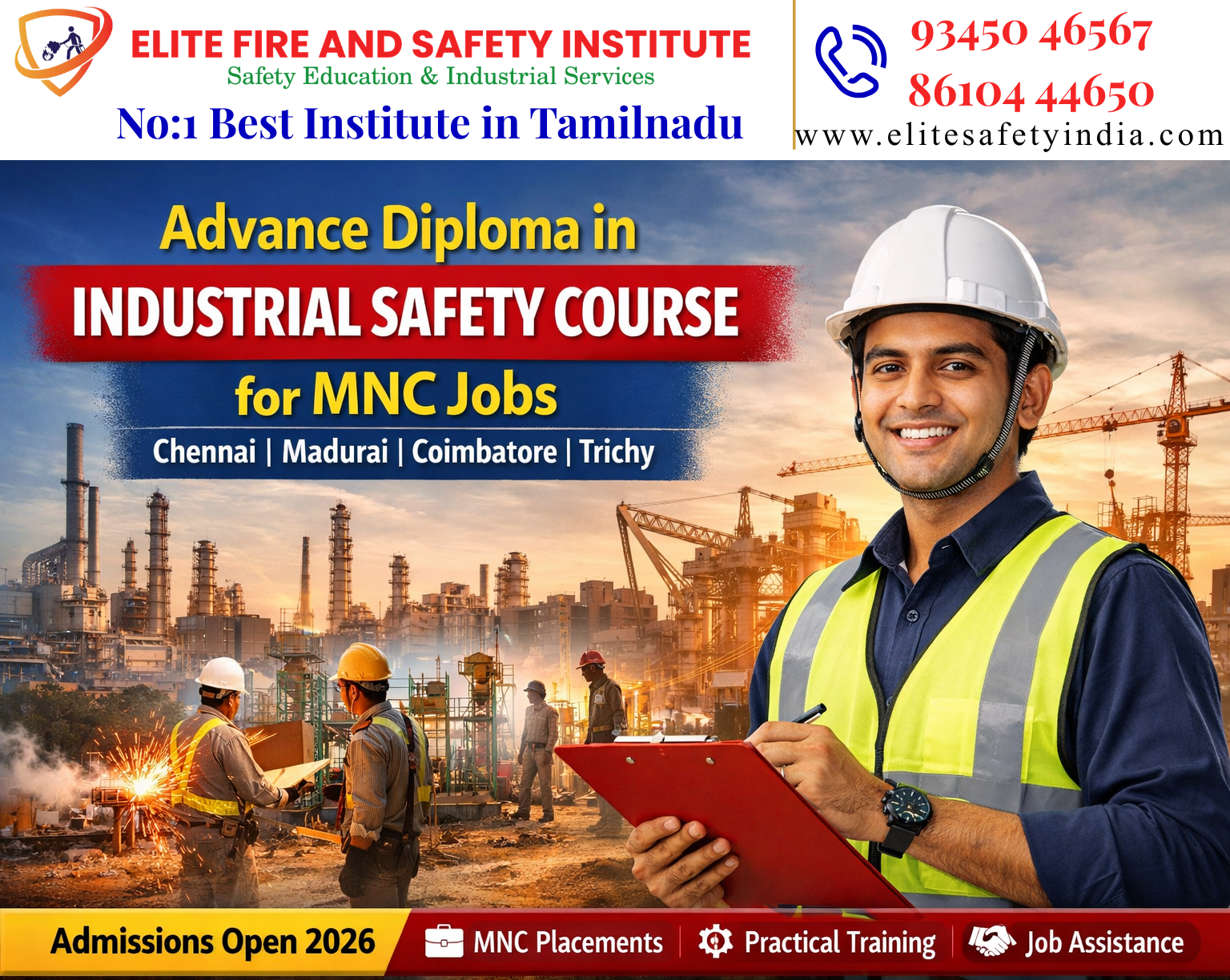 Advance Diploma in Industrial Safety