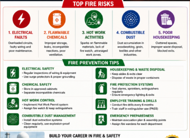 common causes of industrial fires